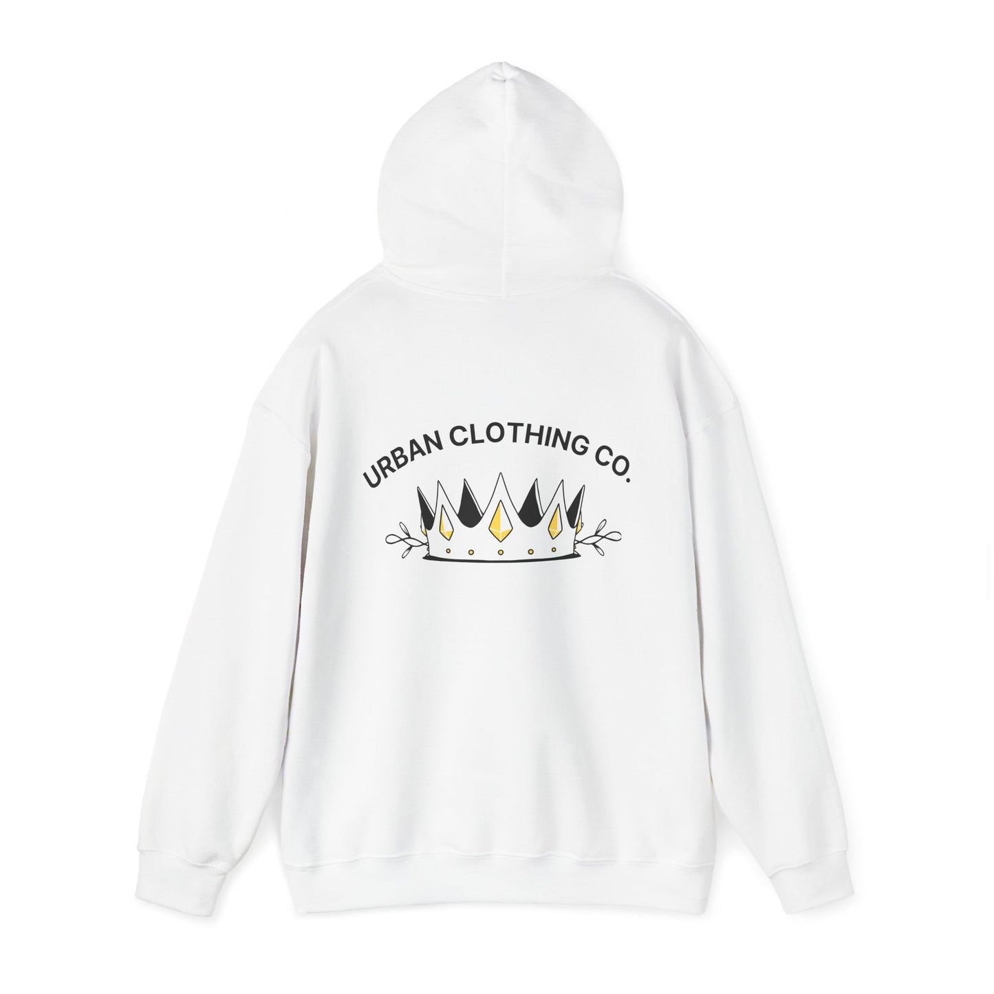 Urban Crown Unisex Hoodie - Stylish Heavy Blend Sweatshirt for Everyday Comfort