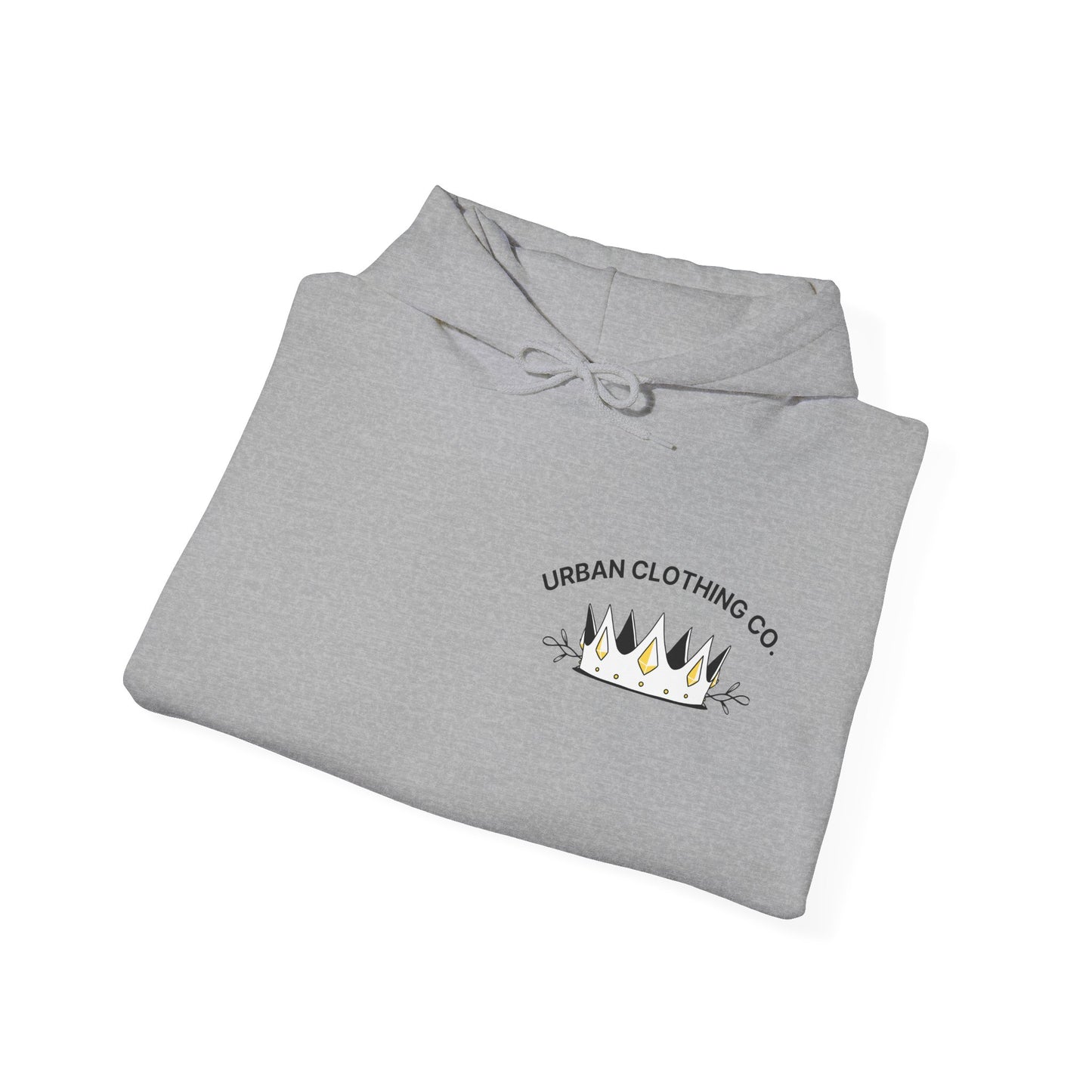 Urban Crown Unisex Hoodie - Stylish Heavy Blend Sweatshirt for Everyday Comfort