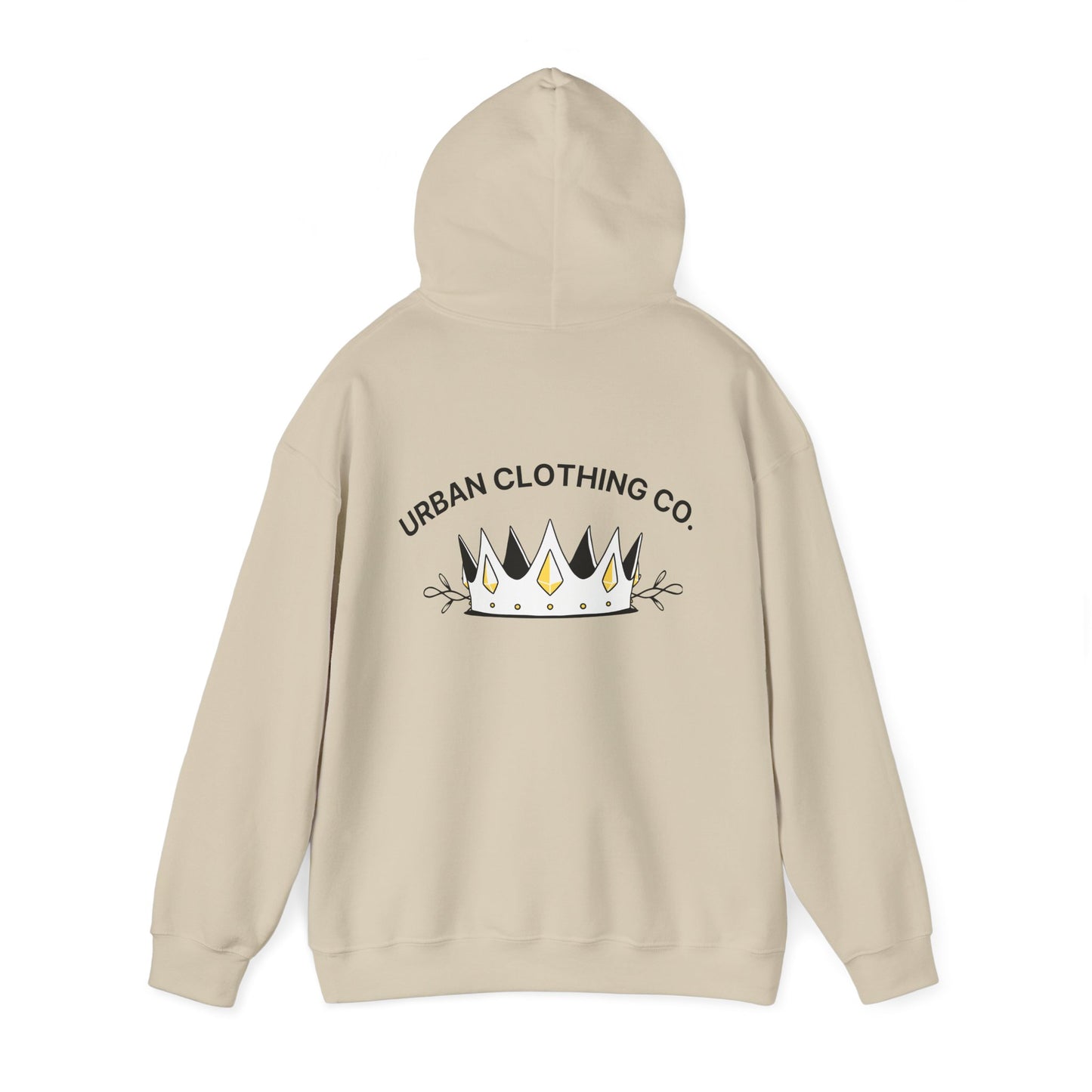 Urban Crown Unisex Hoodie - Stylish Heavy Blend Sweatshirt for Everyday Comfort