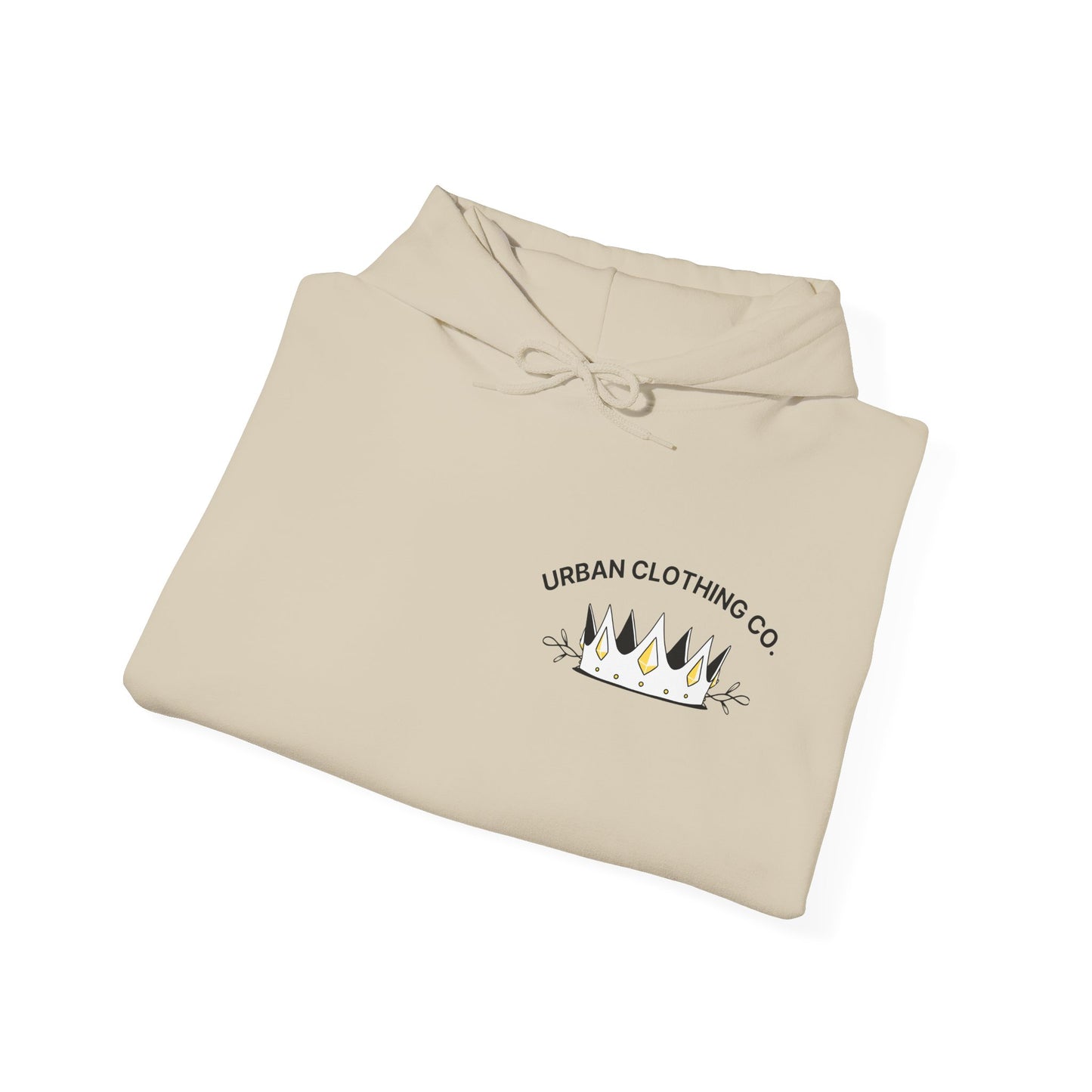 Urban Crown Unisex Hoodie - Stylish Heavy Blend Sweatshirt for Everyday Comfort