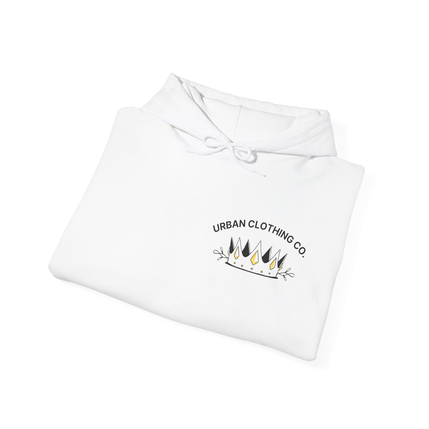 Urban Crown Unisex Hoodie - Stylish Heavy Blend Sweatshirt for Everyday Comfort