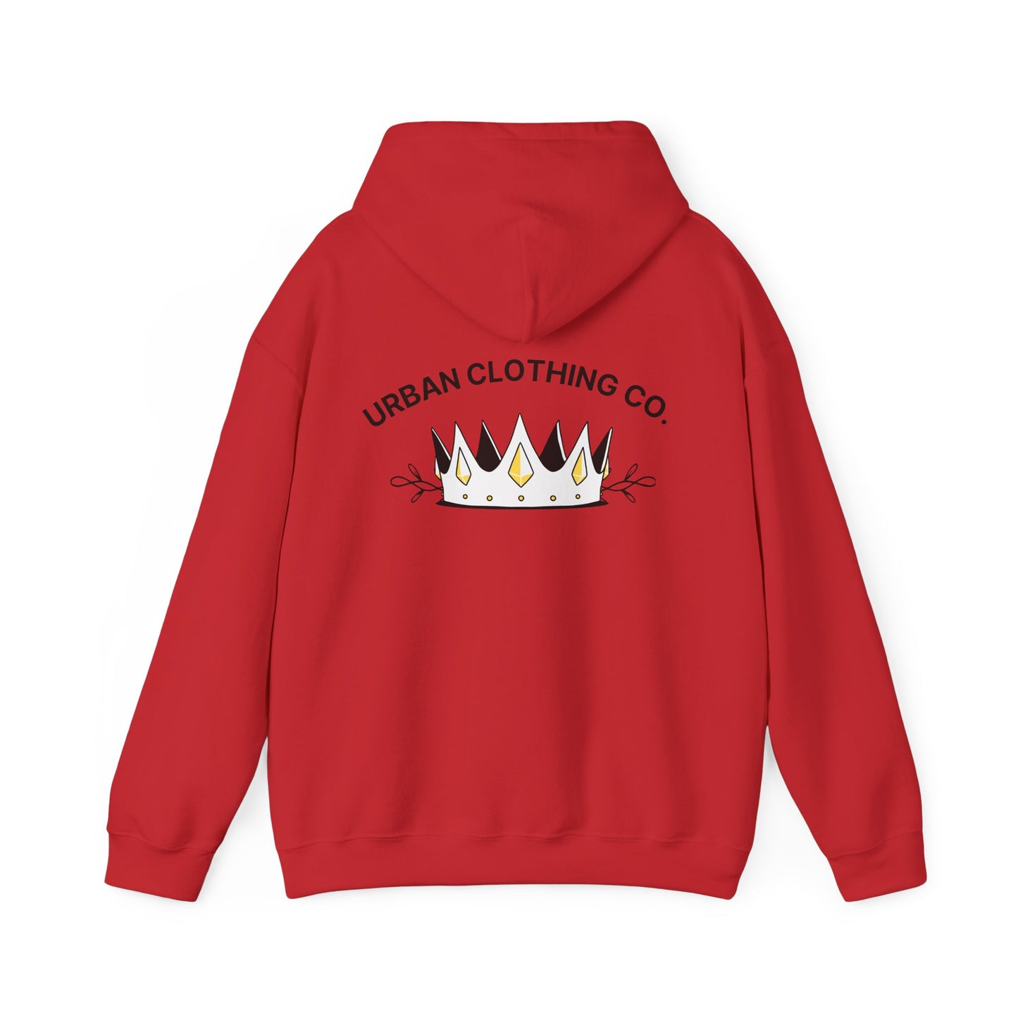 Urban Crown Unisex Hoodie - Stylish Heavy Blend Sweatshirt for Everyday Comfort