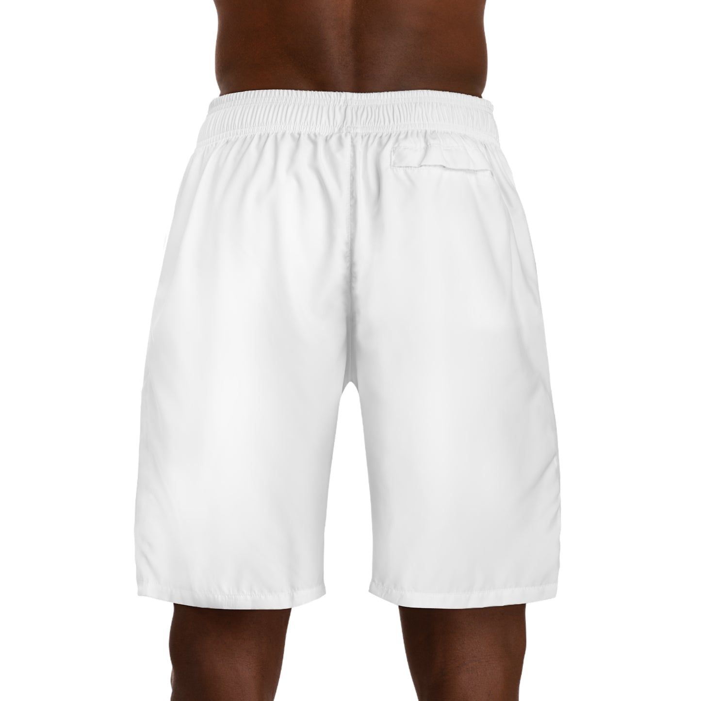 Men's Rose Print Jogger Shorts - "Lover U.S. Loser" Design